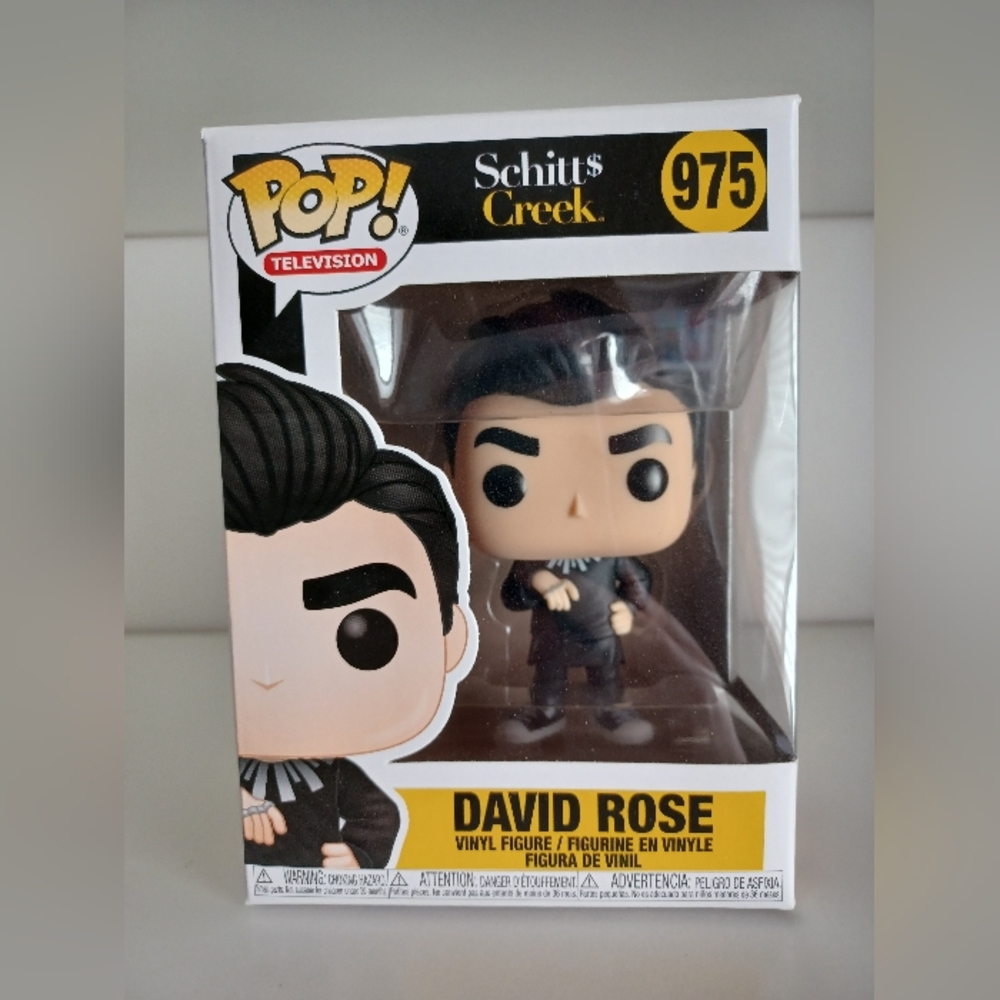 David Rose From Schitt's Creek 975 Television Vinyl Figure Funko Pop